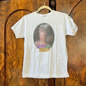 Marie Antoinette Tee Shirt “Let Them Eat Cake” size small